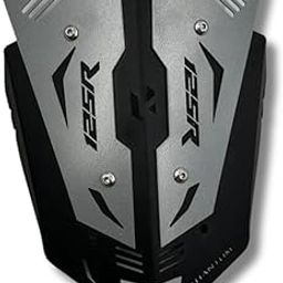 VermsBikers Premium Heavy Metal Front Visor for Hero Xtreme 125R Windshield (Grey) Pack of 1-26