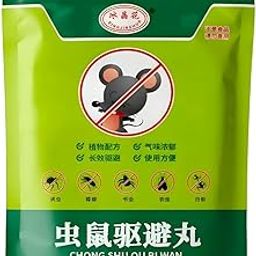 Mouse Repellent (10 Balls) Peppermint Oil Mouse and Squirrel Deterrent for Indoor-Outdoor Garage, Rat Poisoning for Inside Home, Natural Repellent to Keep Rodents Out of Car, Rat Controller Pills (10)-30