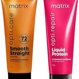 Matrix Opti.Repair Professional Liquid Protein Conditioner, 98g & MATRIX Opti.Care Professional ANTI-FRIZZ Conditioner (98g) Combo-image-82