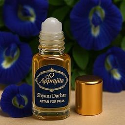 Shrinika Apprajita (Shyam Darbar) Attar Fresh Flower, Musk & OUD Oil | Ideal for Worship, Pooja & Goddes, Nawaj | Gift for Men & Women | Non-Alcoholic, Long-Lasting Luxury Scent Perfume | Infused with Spices (Apprajita Shaym Darbar 5ml)-image-51
