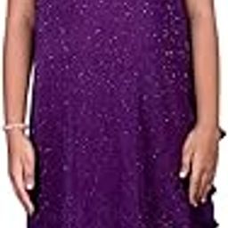 Buy Girls Dark Blue Colour Elegant Lace Overlay Dress-image-30