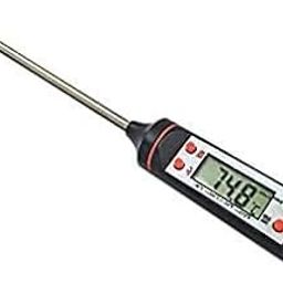 Digital LCD Cooking Food Temperature Thermometer for Milk, Oil, Meat with Stainless Steel Probe, Kitchen BBQ Sensor Thermometer Temperature Test Pen-image-28