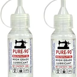 Pure-90 Sewing Machine Oil, High Grade Multipurpose, 60ml Transparent Bottles, for Home, Office, Farms, Workshops, Sewing Machines and Workshop Equipment (Pack of 2)-image-38