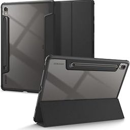 Spigen Ultra Hybrid Pro for Galaxy Tab S9 11inch Full Cover Folio Case with Built in S Pen Holder, Kick Stand - Black-image-10