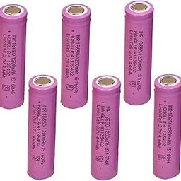 CONSONANTIAM Rechargeable Batteries 1200Mah Ni-MH Lithium-Ion Batteries Li-Ion Batteries Rechargeable Battery Light, Bluetooth Speaker, Trimmer, Lap-top, Battery Student Project (6, Pack-of-6)-26