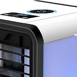 CALANDIS Desktop Air Conditioner Humidifier 7 Colors Light for Dormitory Home Bedroom-image-10