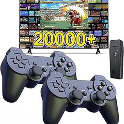 Toy Imagine Retro Game Console with 2 Wireless Controllers, Preloaded with 20,000+ Classic Games, HDMI Output, Plug and Play-97