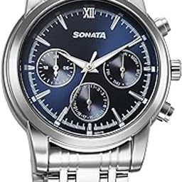 Festive Quartz Analog Blue Dial Watch for Men-picture-19