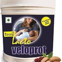Develo Lactation Booster Protein Supplement for Lactating/Breastfeeding Mothers to Increase breast milk Supply in Feeding Mom - 500g Kesar Badam-10