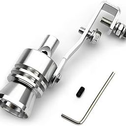 Universal Turbo Sound Whistle for Car & Bike Exhaust – Large Size | Blow Off Valve Sound Simulator Muffler Pipe | Compatible with Most Vehicles-24