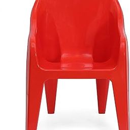 Nilkamal Plastic Eeezygo Baby Chair Modern & Comfortable with Arm & Backrest for Study Chair|Dining Room|Bedroom|Kids Room|Living Room|Indoor-Outdoor|100% Polypropylene Stackable Chairs (Red)-picture-22