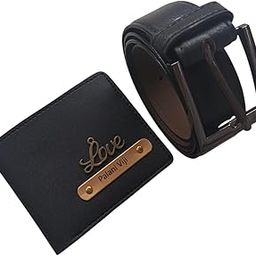 Personalised Premium Wallet & Belt Combo Pack | Mens Gift | Customisation of Wallet with Name & Charm-picture-30