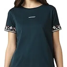 allen solly Women's Regular Fit T-Shirt-picture-23
