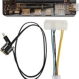 Laptop External Independent Video Card Dock, Mini PCIE External Graphics Card Dock with 6Pin Connector, Mini PCIE Interface Cable (Mini PCI-E)-image-2