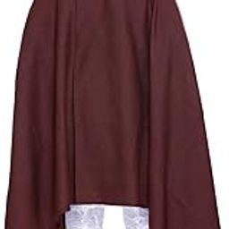 Men's Maroon Shawl with Fringes, 180 x 100 cm-image-38