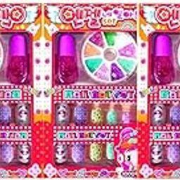 YBN Designer Nail-Art Set for Girls - with Artificial Nails - Set of 3 Assorted Packs-36