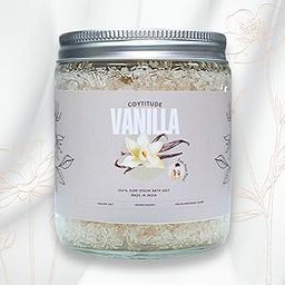 Coytitude Bath Salt Soak with Epsom Salt � Calming Scent, for Body & Foot Spa, Relaxing, Muscle Pain Relief, Aromatherapy | Pure & Natural | Sea Salt (200 Gm, Vanilla)-image-59