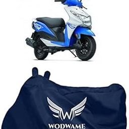 DARROR Compatible with New Honda Dio Bike & Scooty Body Cover 100% Water Resistant P(Navy Blue)…-25