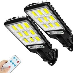 HEYEZEXI 180W Led Solar Street Light Outdoor,10000LM IP65 Waterproof Solar Security Flood Lights Outdoor Motion Sensor, Dusk to Dawn Solar LED Light Lamp with Remote Control for Yard,Parking Lot 1pcs-image-81
