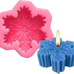Radiance Store Snowflake Shape Candle Mold I 3D Leaf Silicone Epoxy Mould I for DIY Handmade Chocolate, Cake Décor, Aromatherapy, Soap, Resin Art Craft Making, Home Wedding Party Decoration-image-79