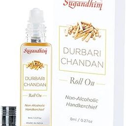 Roll On Attar Ittar Durbari Chandan (Sandal), 1 x 8ml, Non Alcoholic, Natural Floral,Long lasting chandan attar,Attar for women-image-6