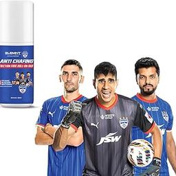 Elemnt Anti Chafing Roll On | Bengaluru FC Edition | Friction Free for Men & Women | Itching, Blisters, Bacterial from Sports and Fitness Activities | Anti Chafing Roll On For Underarms, Inner thighs, Blisters, UnderBreasts, Intimate areas | Uni-Sex (50 ML)-image-45