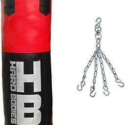 Hard Bodies Cliq Punching Bag - 3 Feet - Filled - Black-picture-18