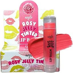 Aegte 360°Rose flavour Protect Jelly Tinted Lip Lightening Treatment Balm SPF 30++ Lightens Dark Lips SPF Lip Balm-image-76