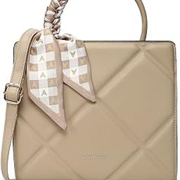 Women's Quare25 Medium Debossed Satchel Handbag for Women | Satchel Bag for Work | Ladies purse | Stylish Shoulder Bag | Gift for Women-image-74