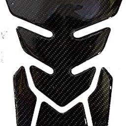 Detachi Motorcycle Universal Tank Pad Sticker for All Bikes (Carbon Black 2) (Epoxy Material)-12