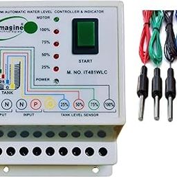 Imagine Technologies Manually Start and Automatic Stop Water Level Controller and 4 Level Indicator With 5 Nos Sensor-image-13