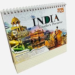 India Traveller,s Paradise 2025 New Year Desktop calendar/Pictures calendar-image-52