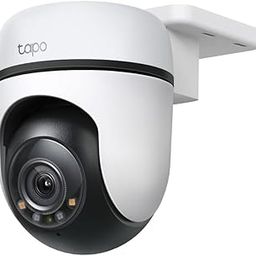 Tapo TP-Link 2K 3MP 1296P Outdoor Pan/Tilt Security Wi-Fi Camera, IP65 Weatherproof, Motion Detection, 360 C510W-4