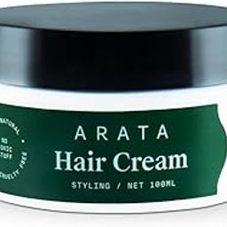 Arata Styling Hair Cream (100 GM) | For All Hair Types | Boosts Moisture | Reduces Frizz & Tames Flyaways | Adds Soft Hold and Control-14