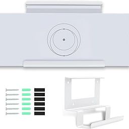 Sunwing 2 in 1 Router Wall Mount for Starlink Gen 3 Router & Standard V3 Power Supply, Gen3 Router Mount V3 Power Bracket for Starlink, Stability Stainless Steel, Signal Integrity, Space-Saving, White-10