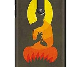 The Little Shop Designer Printed Hard Back Cover for Nokia 5 (Buddha Orange)-image-79