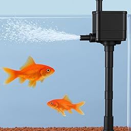 Minjiang Aquarium Fish Tank Pump 3 in1 Multi Function Power Head For MJ-1050 Aquarium Fish Tank 1200 L/H /20W (R3-1000) No Filter Included-image-40