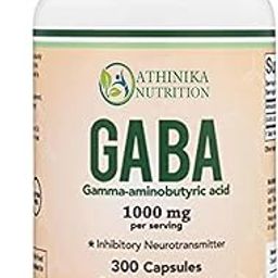 GABA Supplement (300 Capsules, 1,000mg per Serving) Promotes Calm, Relaxation, and Supports Sleep (Vegan Safe, Gluten Free, Non-GMO)(Gamma Aminobutyric Acid-image-23