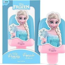 Disney Frozen Princess By RENEE Popsicle Elsa Lip Balm, SPF10, Lightly Tinted & Enriched with Vitamin E & Coconut Milk Extract, Moisturizes, Nourishes & Protects, Softens & Heals Chapped Lips 2 Gm-image-9