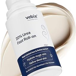 20% Urea Foot Roll-On Cream With Shea Butter & Vitamin E | Helps Repair and Moisturise Cracked Heels & Refine Dead Skin | For Cracked & Foot Heels | 50ml-image-9