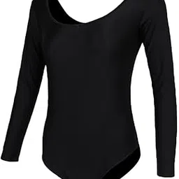 ecomistiq Summer Women's One Piece Long Sleeve Swimsuit Dance Ballet Leotard Bodysuit XXXL|Clothing Shoes & Accessories| Womens Clothing | Jumpsuits & Rompers-picture-38