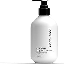 Underated Acne Free Body Moisturizer Powered With Cocoa Butter, Neem And Turmeric Helps To Assuage Dull and Dry Skin, Boosts Radiance, Reduce Oiliness and Prevents Acne | 200ml-picture-13