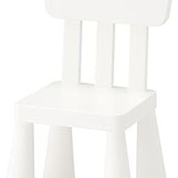 IKEA Mammut Children's Chair - Plastic, White-11