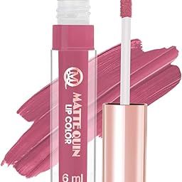 If Ramble Matte Quin Lip Color|Matte Texture|12Hrs Waterproof|Smudge Proof |Toxic Free |Vegan|Longwear, 6 ml (221)-image-41