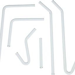 ABGIL BOROSILICATE GLASS DELIVERY TUBES - Set of 6-25