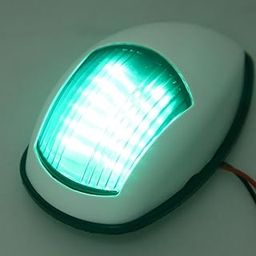 SAZ DEKOR LED Navigation Lights, New Marine Sailing Signal Lights for Bow Side,Port, Starboard, DC 12V White Housing-31