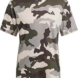 Men's Adult, Train Essentials Camo Allover Print T-Shirt, Green-16