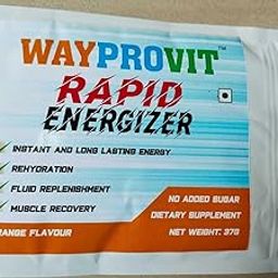 WAYPROVIT Rapid Energizer Instant Energy Formula, 37g Powder (Pack of 10, Orange)-image-3