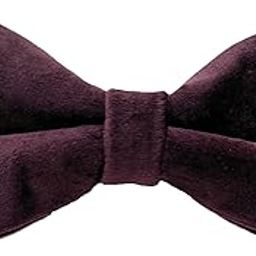 France Mens Silky Velvet touch pre knotted Bow Necktie Adjustable Band Free Size-image-93