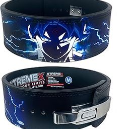 Xtremex 13mm Weightlifting Lever Belt Powerlifting Belt for Men and Women DB Thunder (M)-27